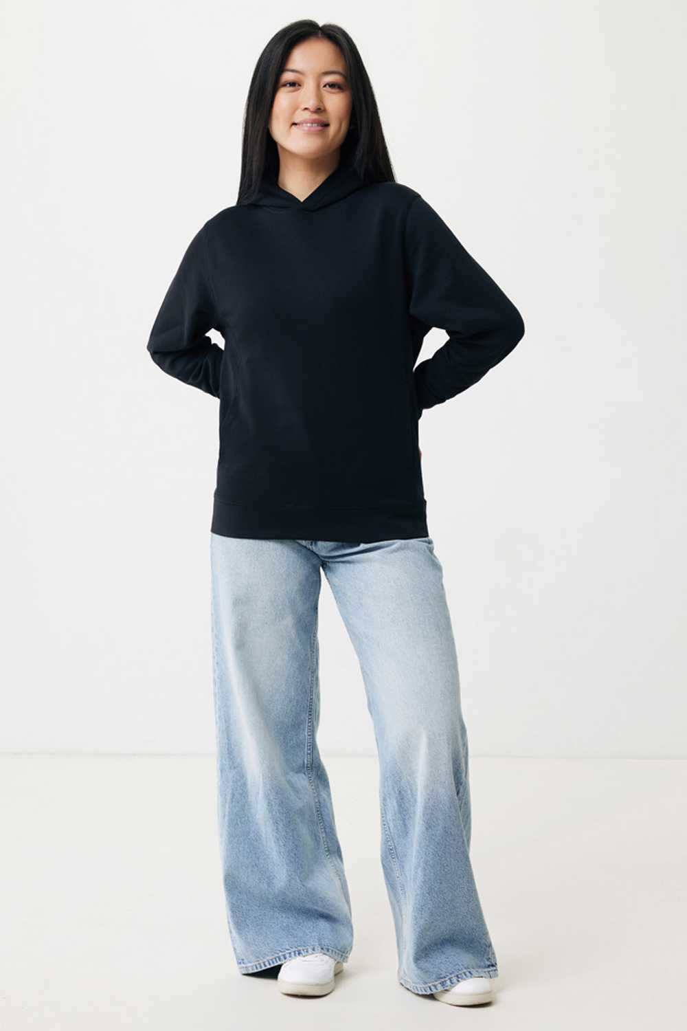 Худи Iqoniq Yengo из переработанного хлопка, унисекс, 280 г/м²-8