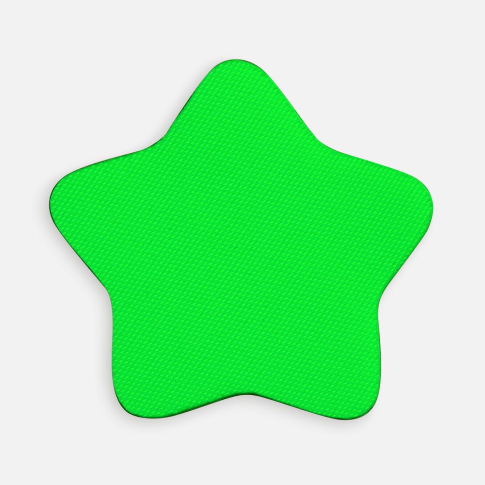 Наклейка тканевая Lunga Bial, M, зеленый неон-1