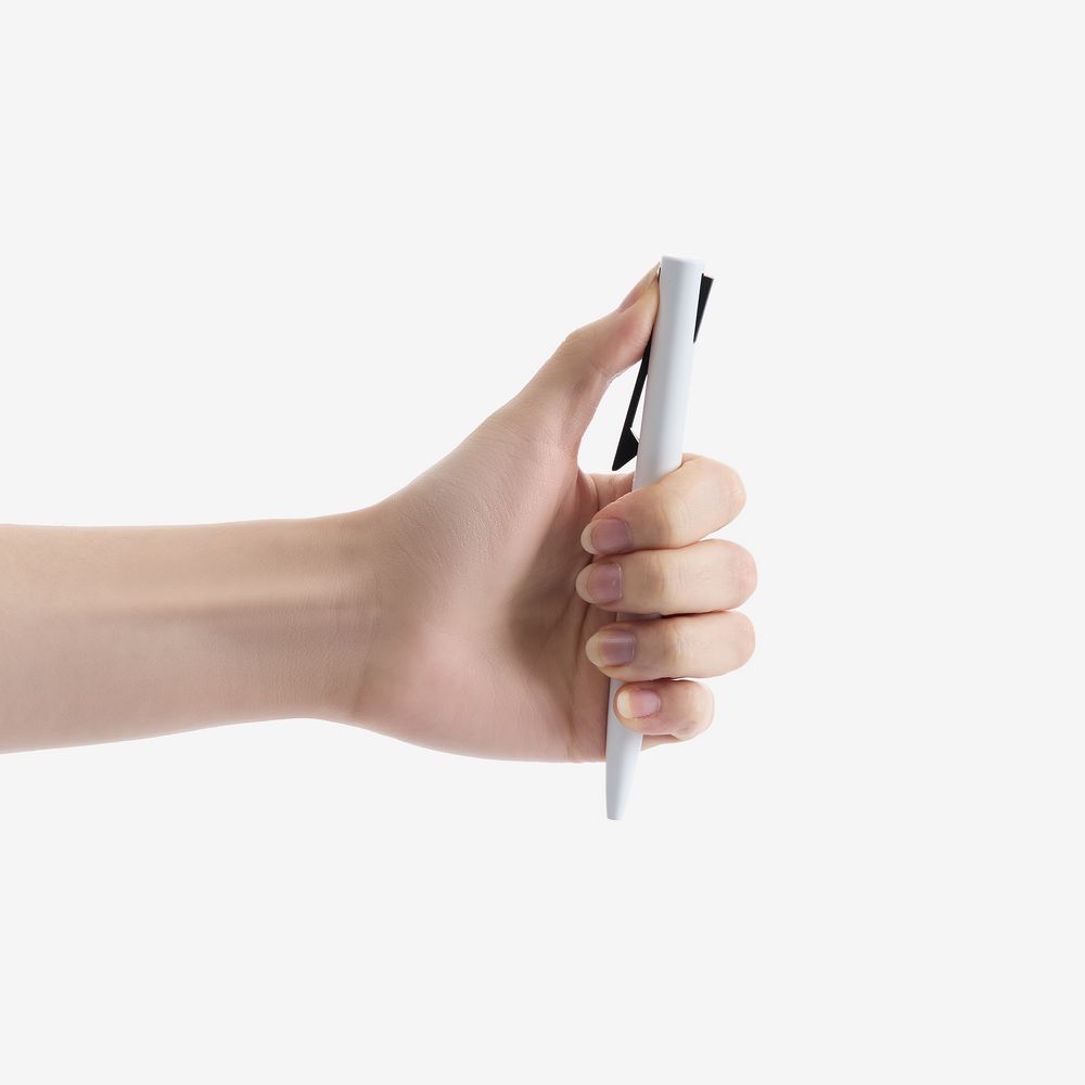 Ручка шариковая Snap, матовая белая-2