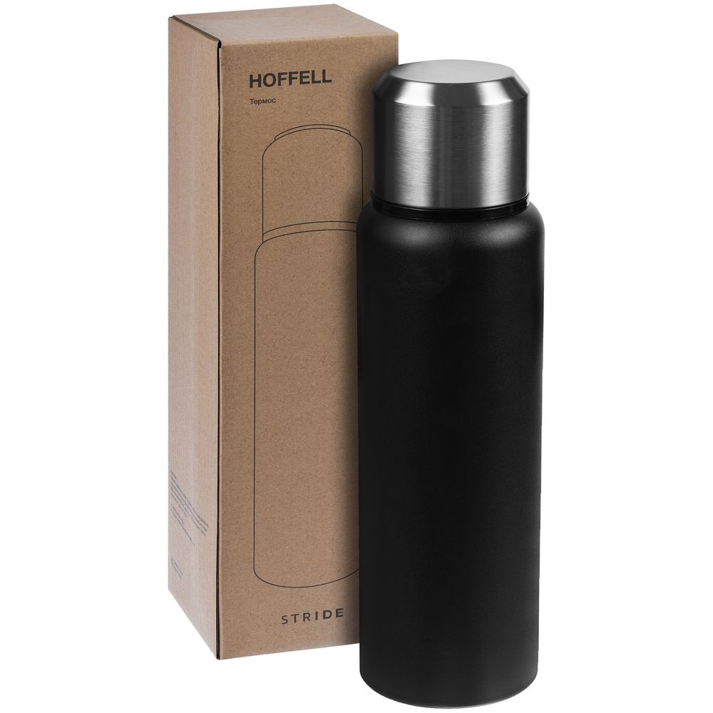 Термос с ситечком Hoffell, черный-4