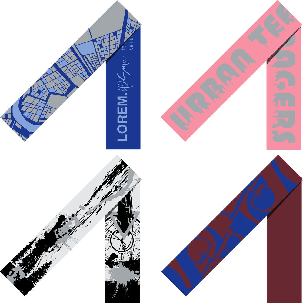 Шарф Tricksy Classic Net, XXL на заказ, полушерсть-0