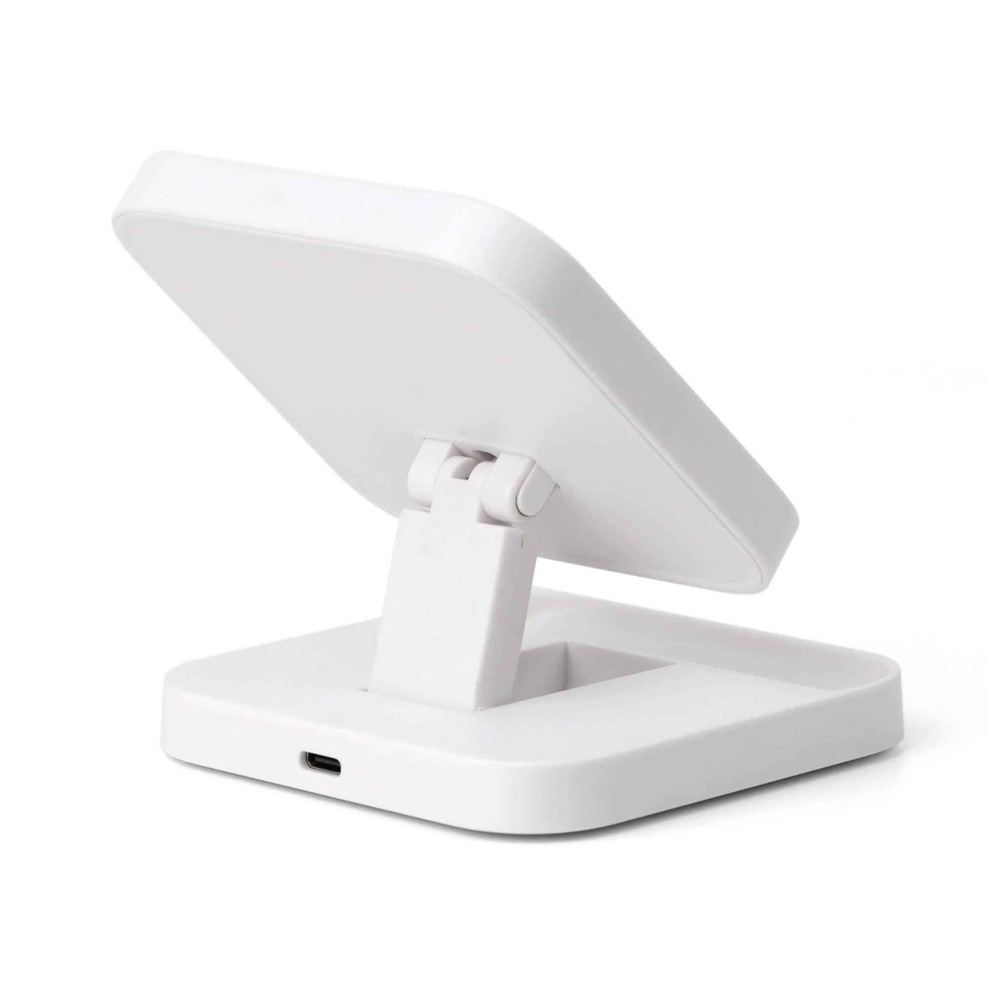 Складная настольная подставка "Flex" с беспроводным (15W) зарядным устройством-6