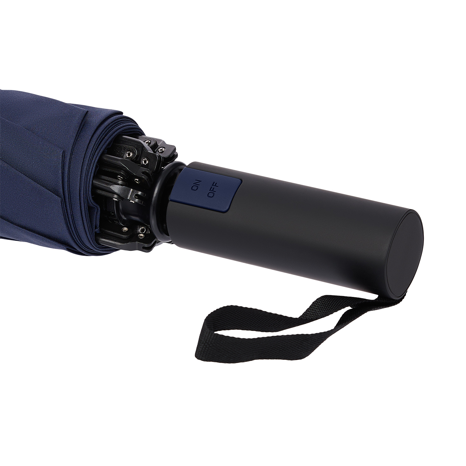 Зонт обратного сложения Олимп (Olymp), синий-14