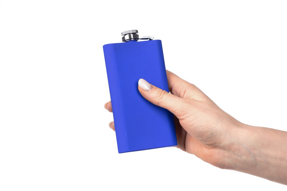 Фляжка Beatum, синяя-3