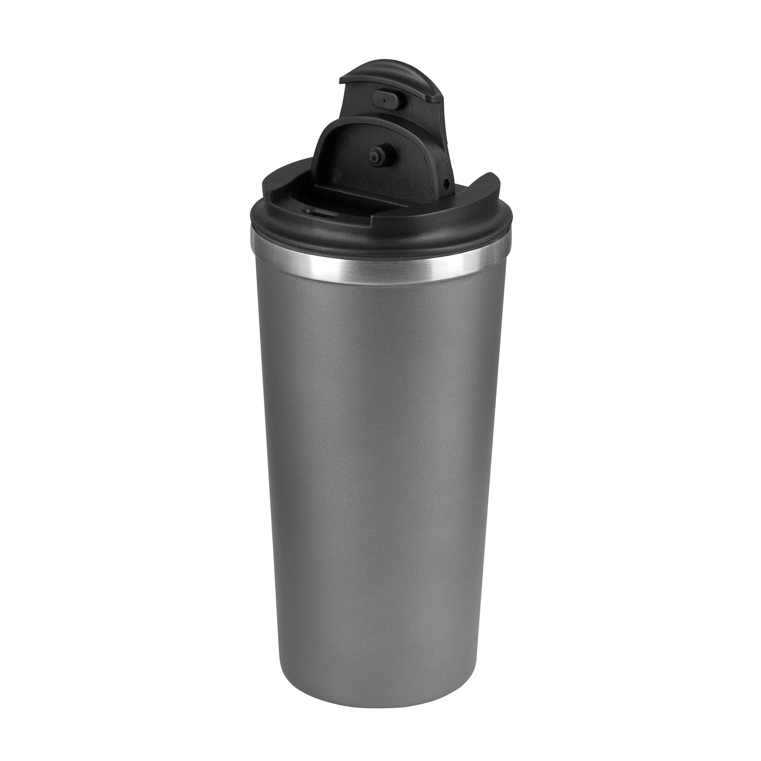 Термокружка вакуумная Палермо (Palermo), светло-серая-2