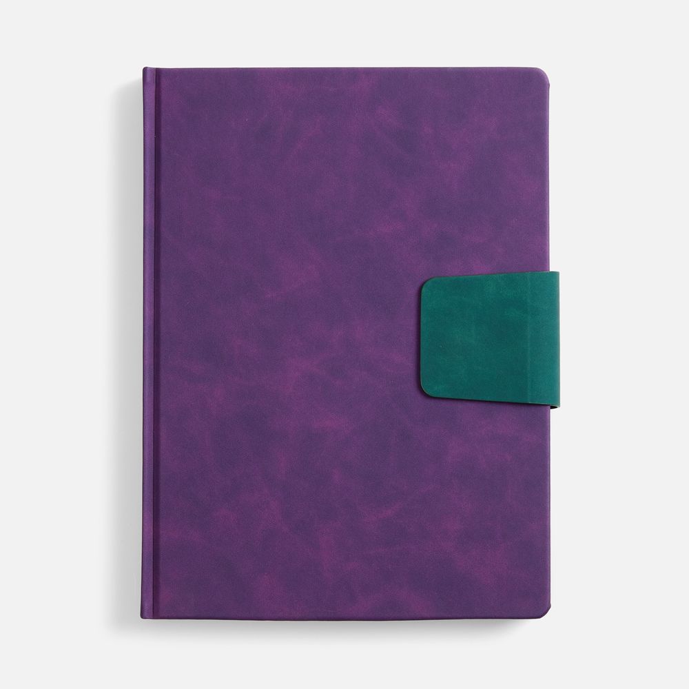 Ежедневник Grande Strap на заказ, датированный, фиолетовый-2