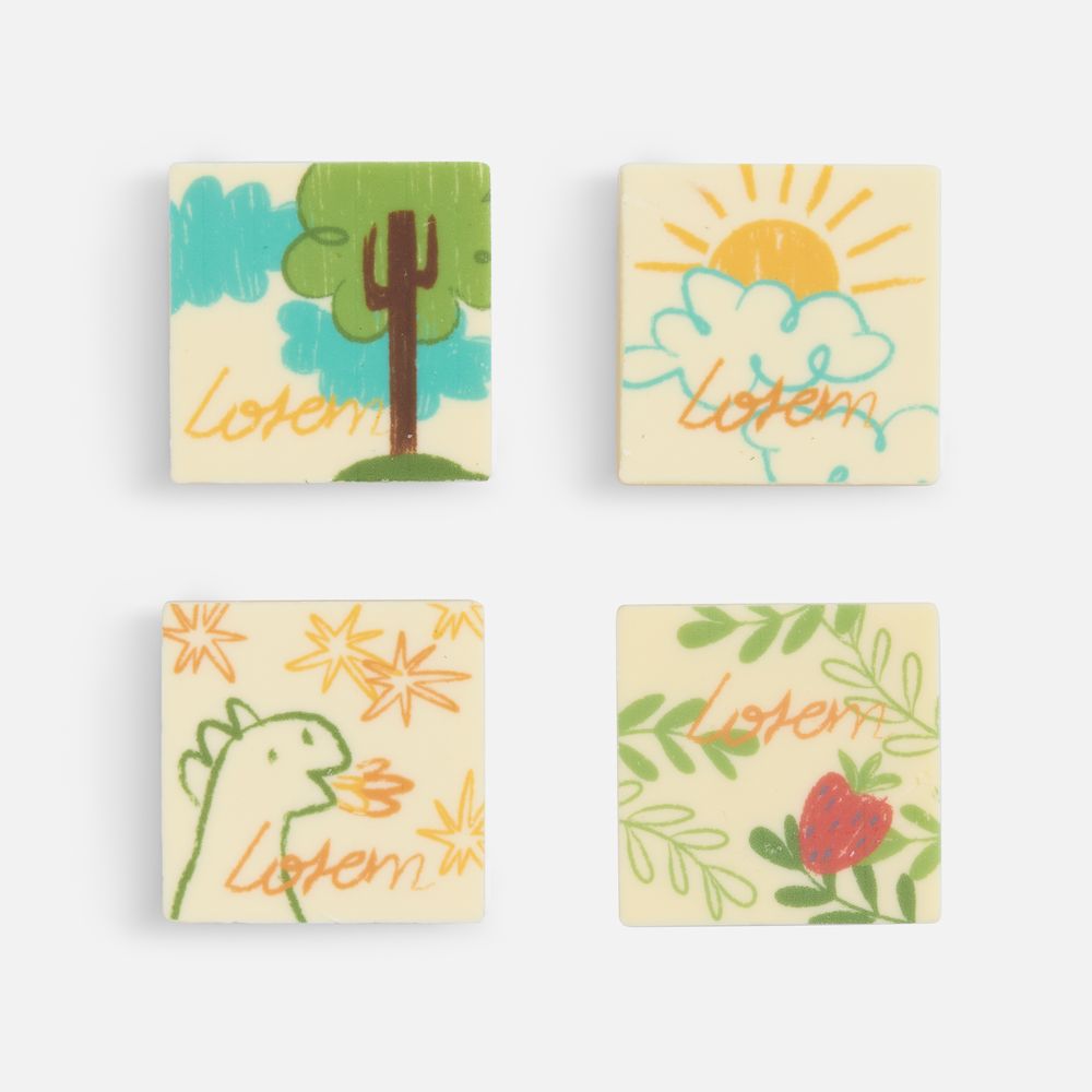 Набор из 4 печений Dream White на заказ-7