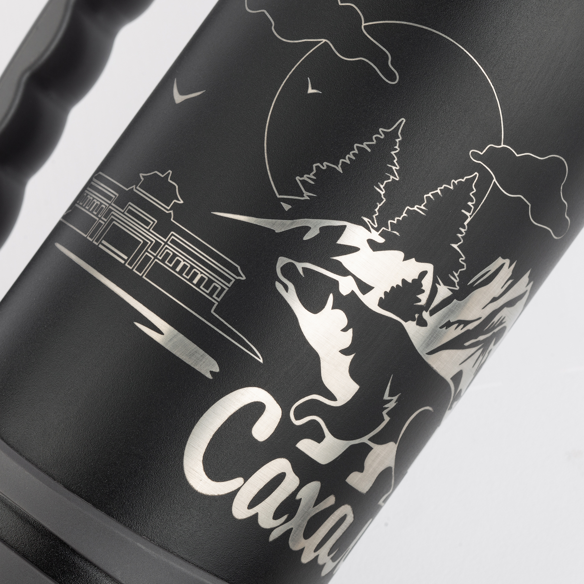 Термос "Сахалин" 1200 мл, покрытие пудра-6