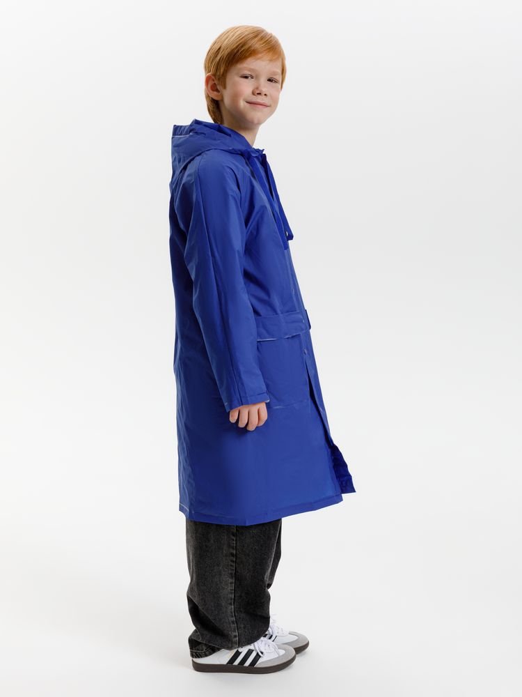 Дождевик детский RainDrop Kids, ярко-синий-4