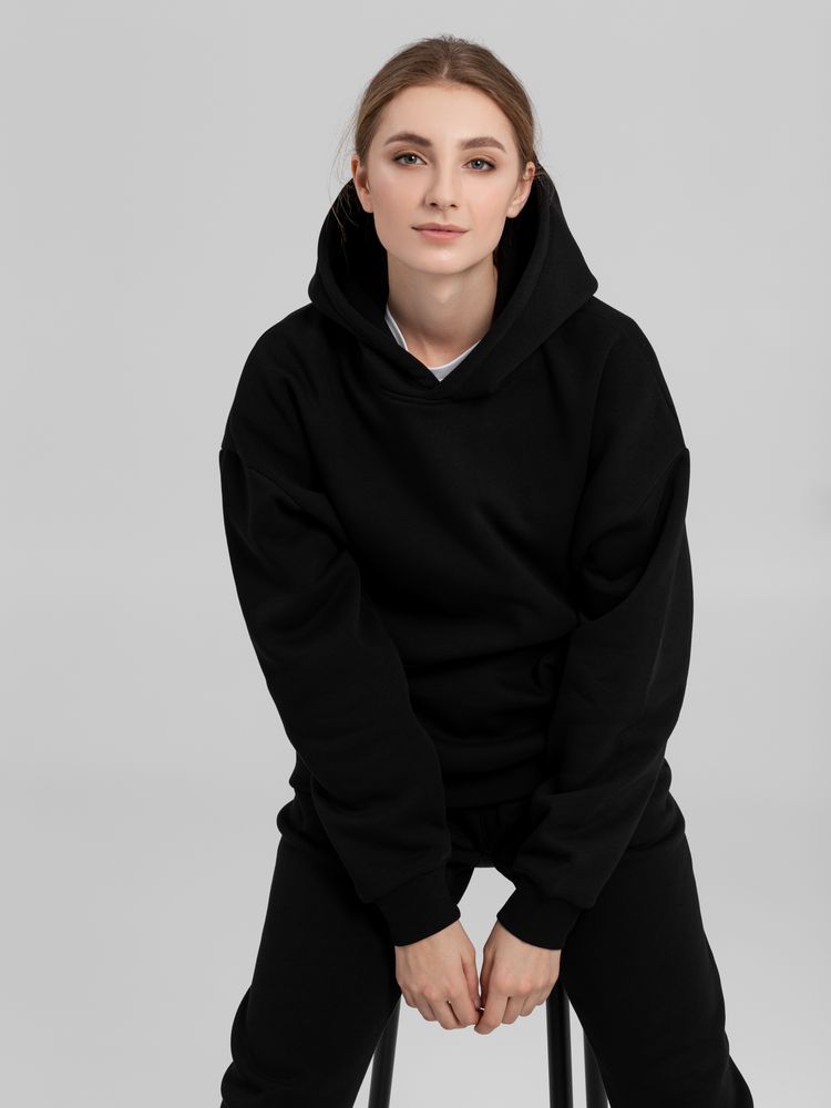 Худи Kulonga Oversize, черное-4