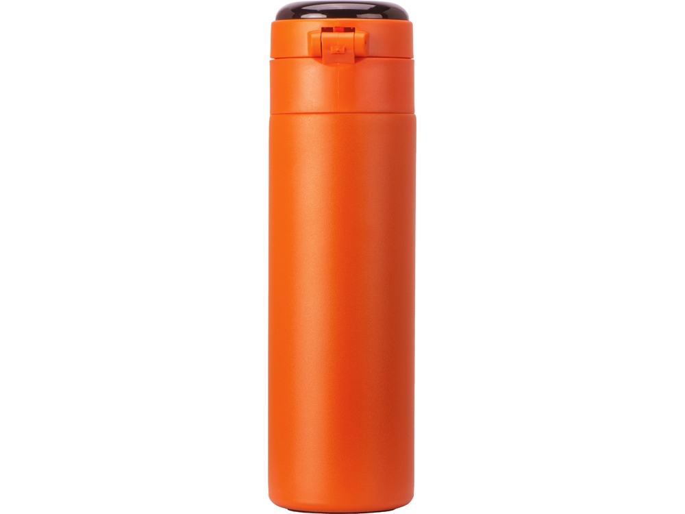 Вакуумная термокружка Waterline с медной изоляцией Bravo, 400 мл, тубус, оранжевый-11