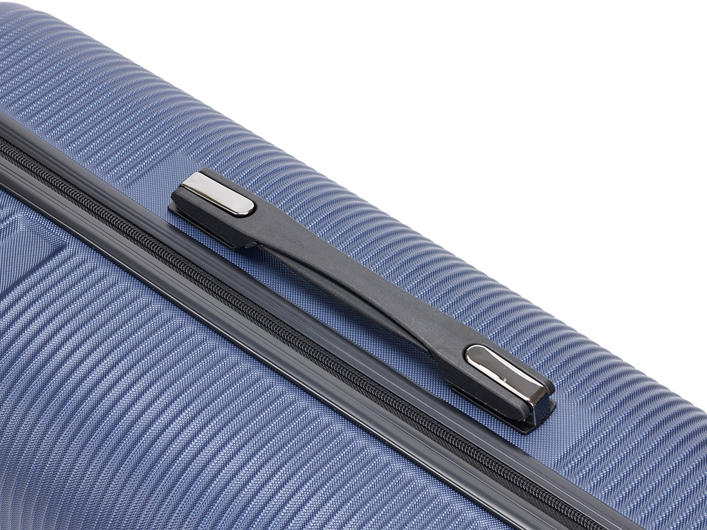 Чемодан TORBER Onego, синий, ABS-пластик, 69,5 х 46 х 26 см, 69 л-8