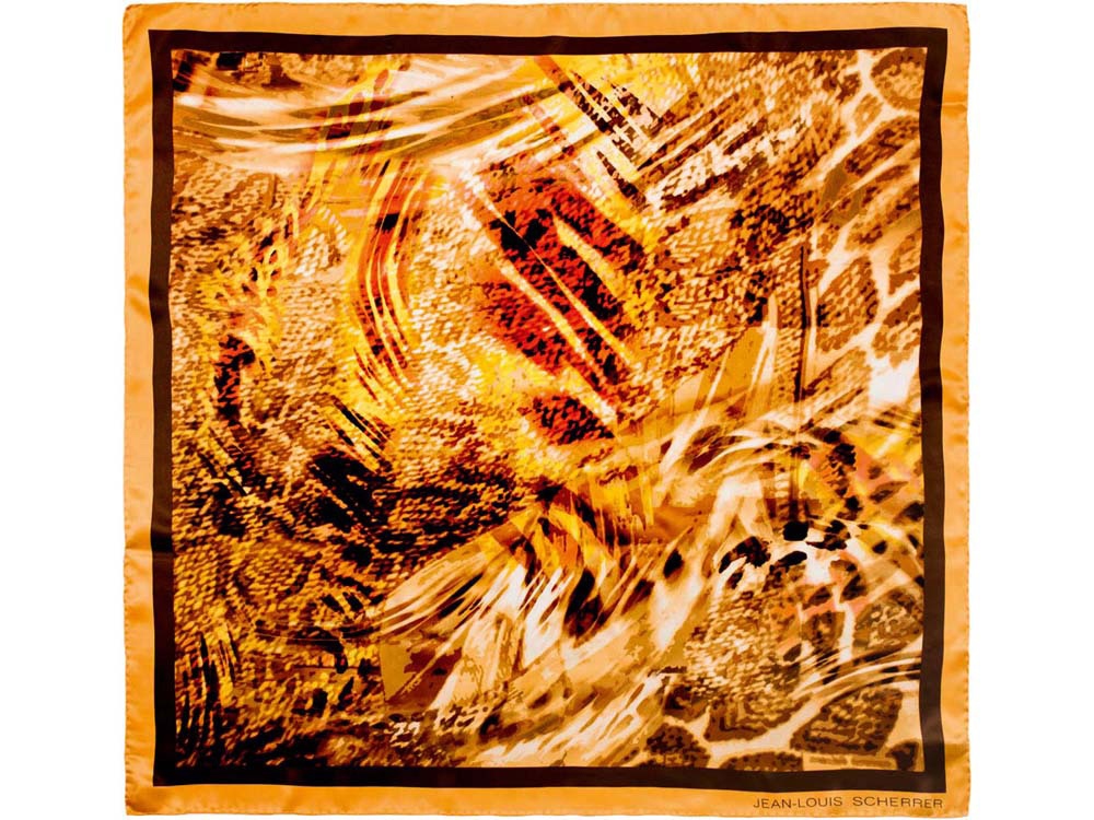 Платок шелковый Jean-Louis Scherrer модель Safari-0