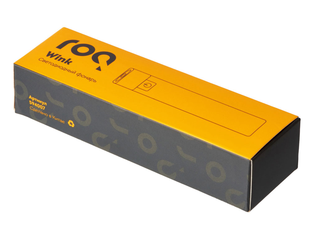 Светодиодный фонарь Wink, черный-8