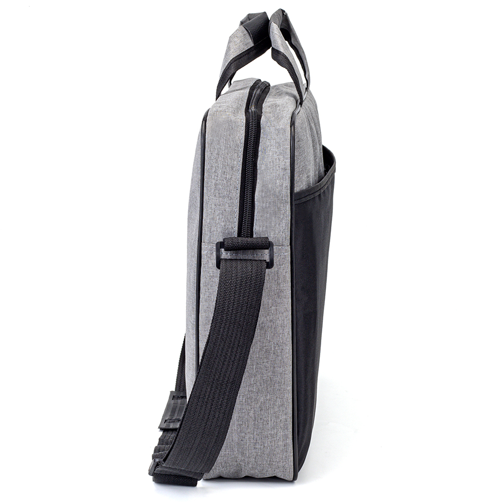 Сумка для документов SHUFFLE, Серый/Чёрный-4