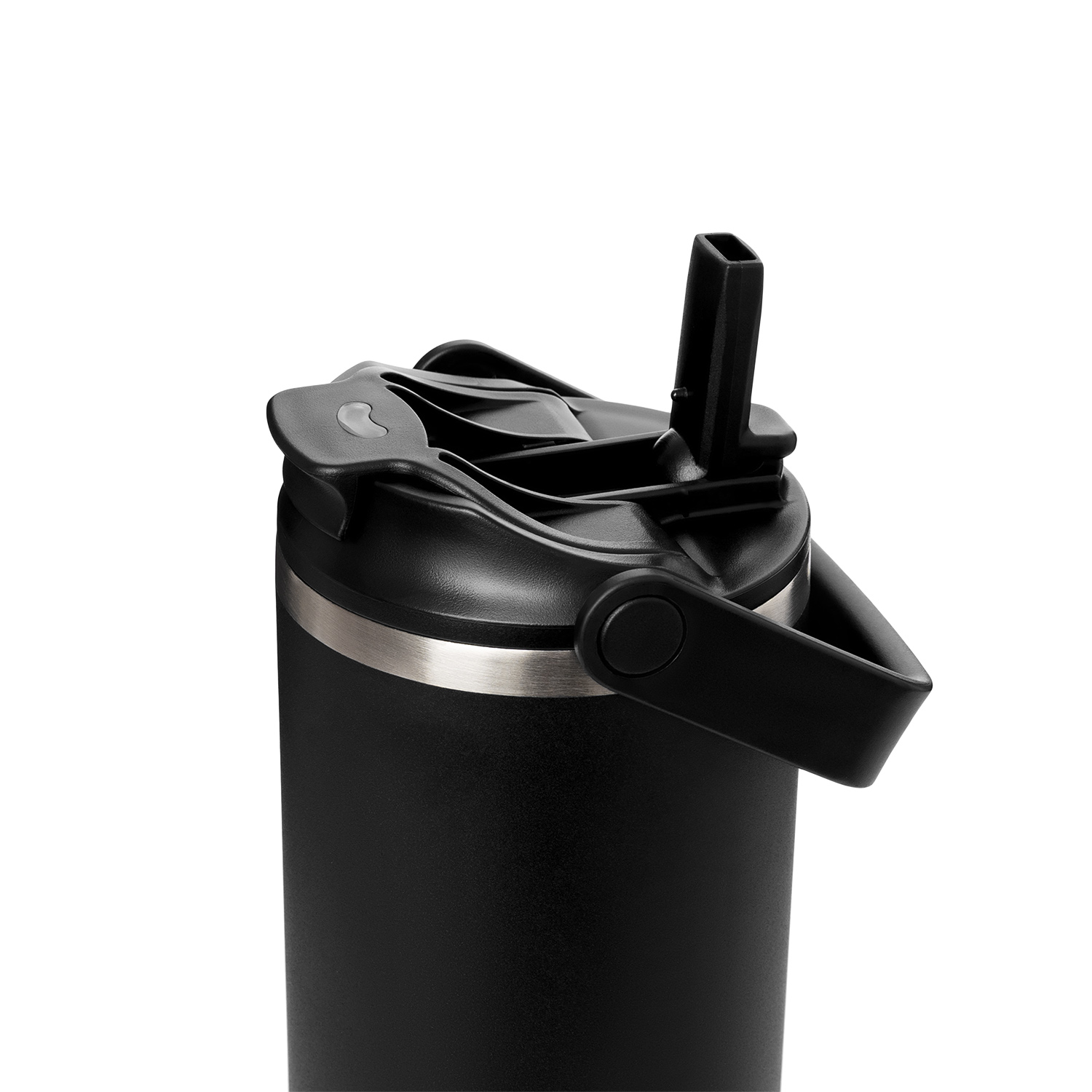 Термокружка вакуумная Montana, черный-4