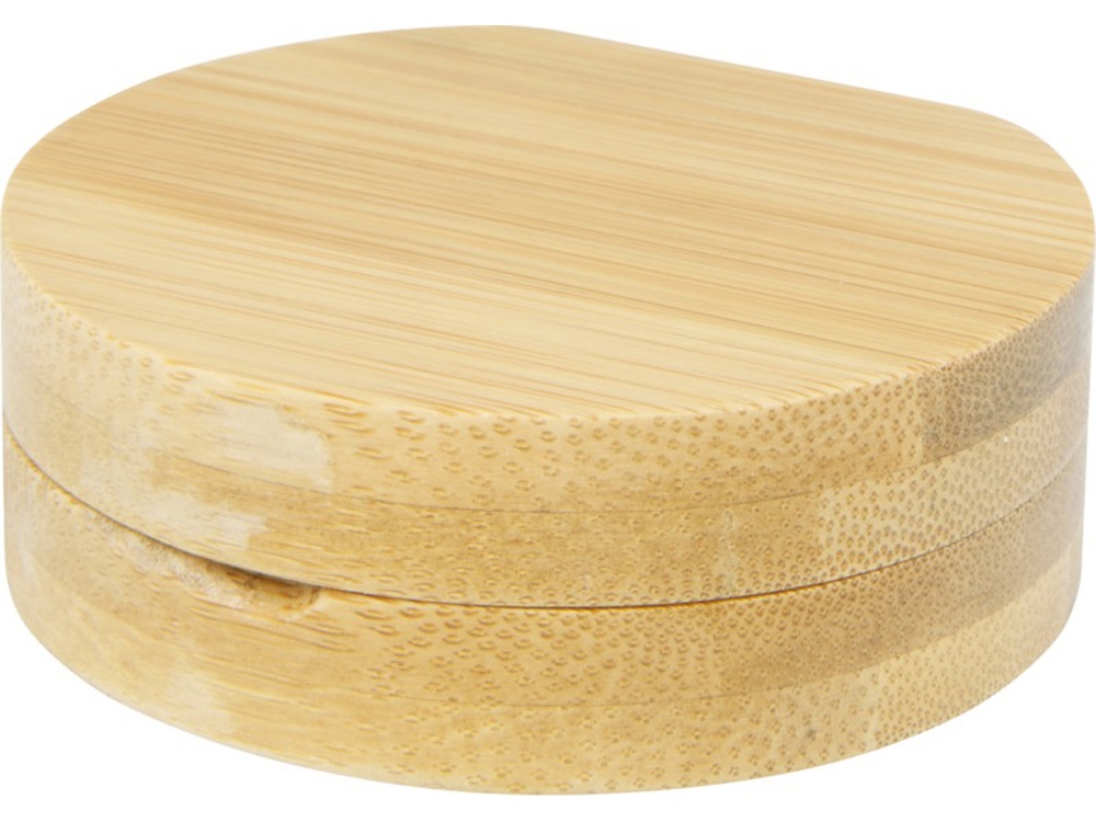Карманное зеркало в бамбуковой раме Afrodit, natural-2