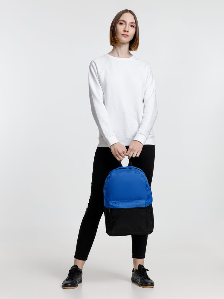 Рюкзак Base Up, черный с синим-5