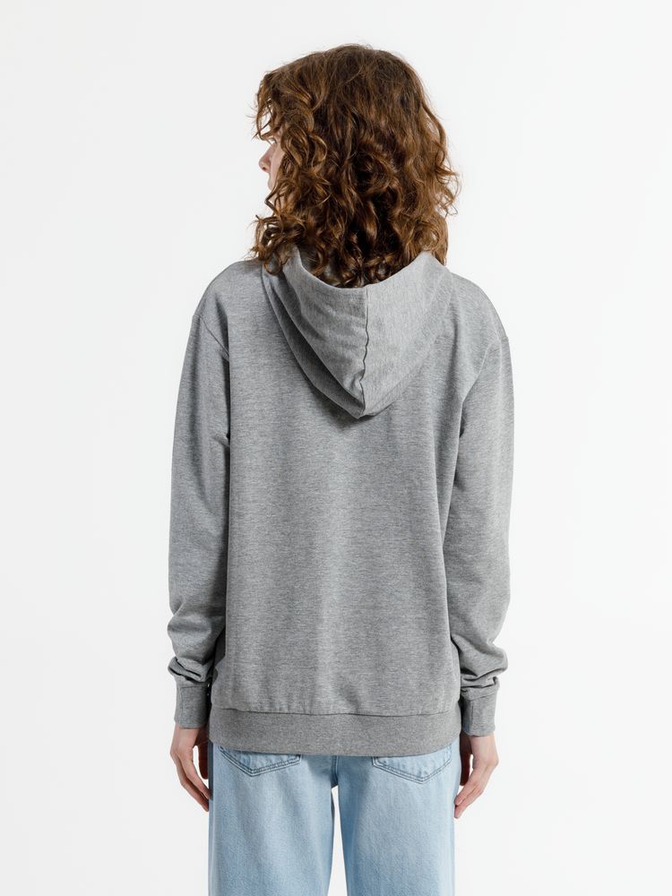 Худи унисекс Westray, серый меланж-7