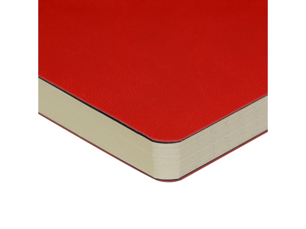 Ежедневник А5 недатированный Megapolis Velvet Flex, красный-2