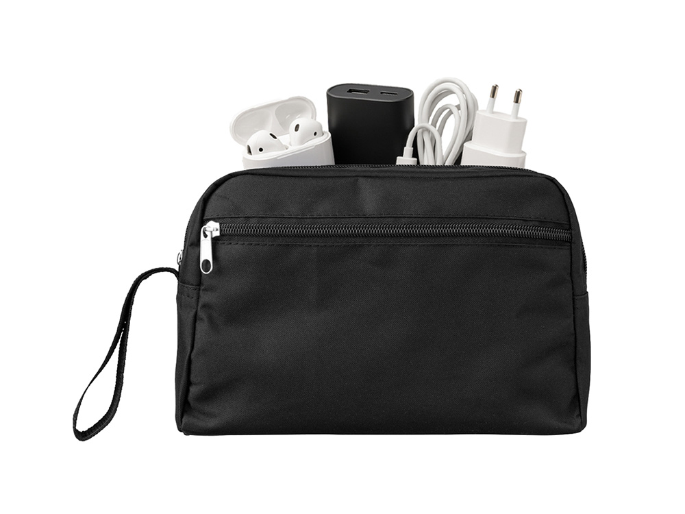 Органайзер для электроники и проводов Carriage, черный-0