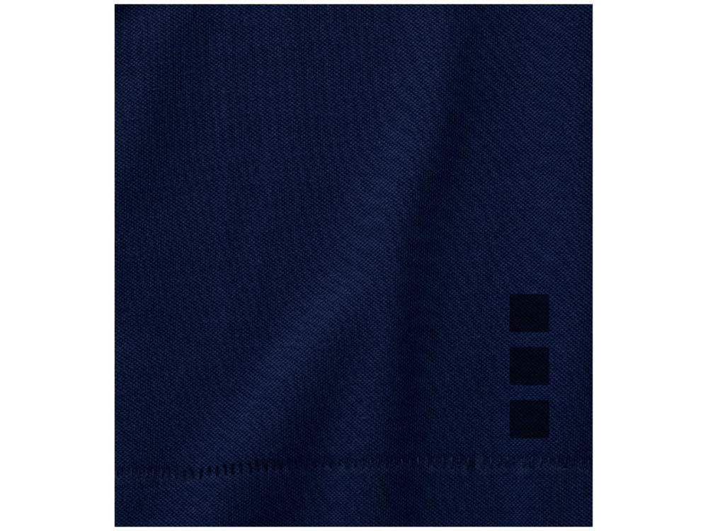 Calgary женская футболка-поло с коротким рукавом, темно-синий-10