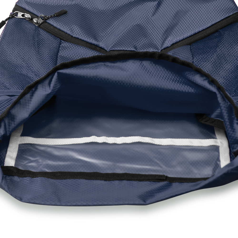 Рюкзак нейлоновый Trieste, Темно-синий-6