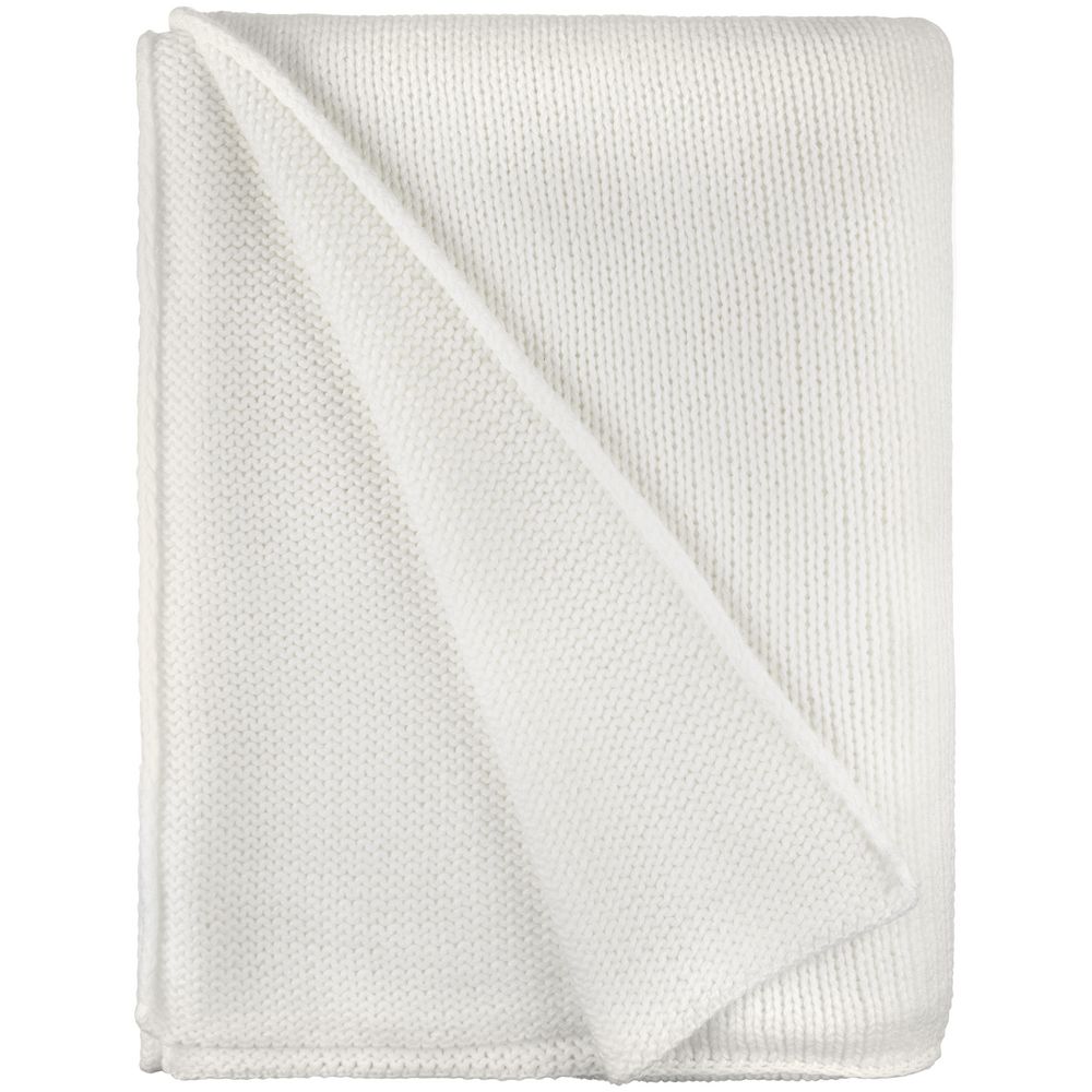 Плед Knitly, жемчужно-белый-3