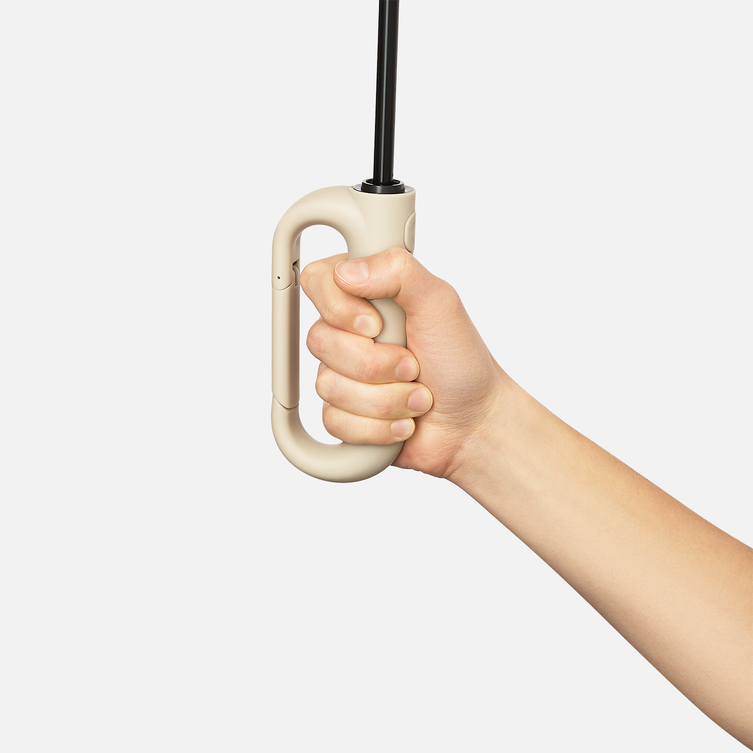 Зонт складной Azimut, бежевый-7