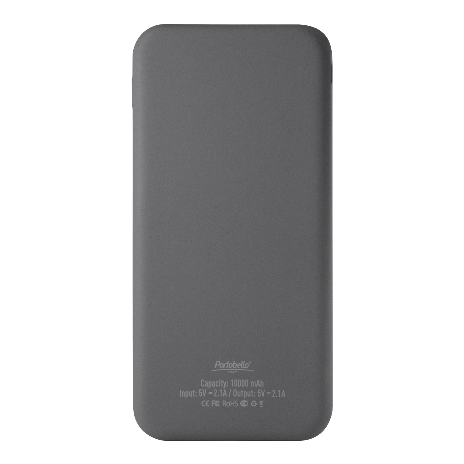 Внешний аккумулятор с подсветкой Люче (Luce) 10000 mAh, серый-2