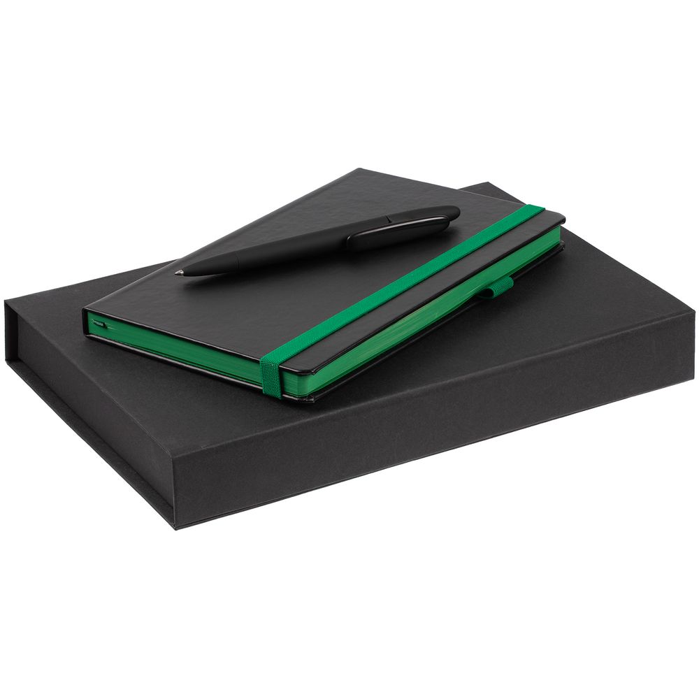 Набор Ton, черный с зеленым-0