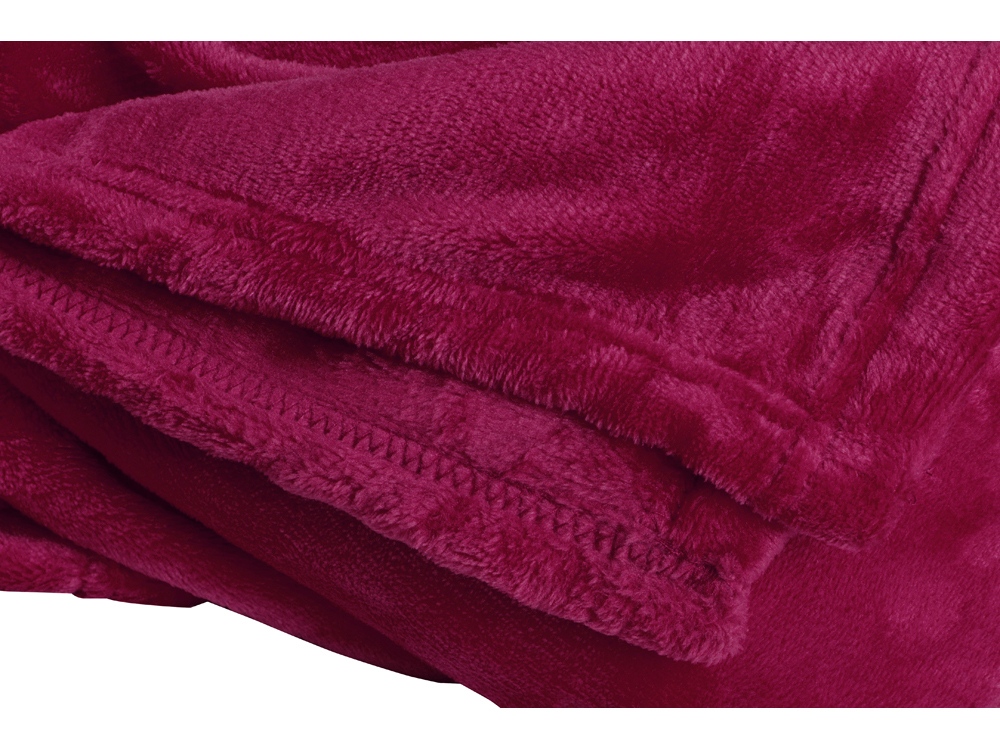 Плед мягкий флисовый Fancy, бордовый-2