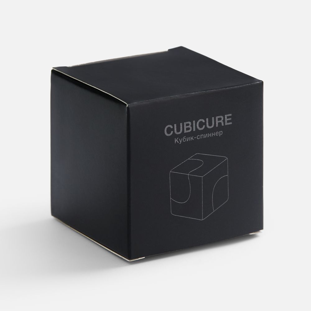 Кубик-спиннер Cubicure, черный-3