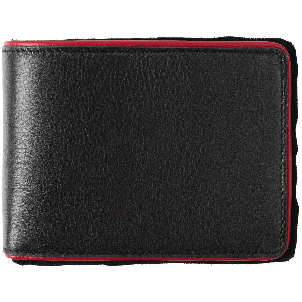 Кошелек Partinico, черный с красным-1