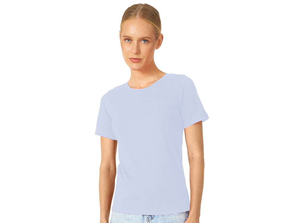 Футболка Heavy Super Club 2.0 женская, небесно-голубой-0