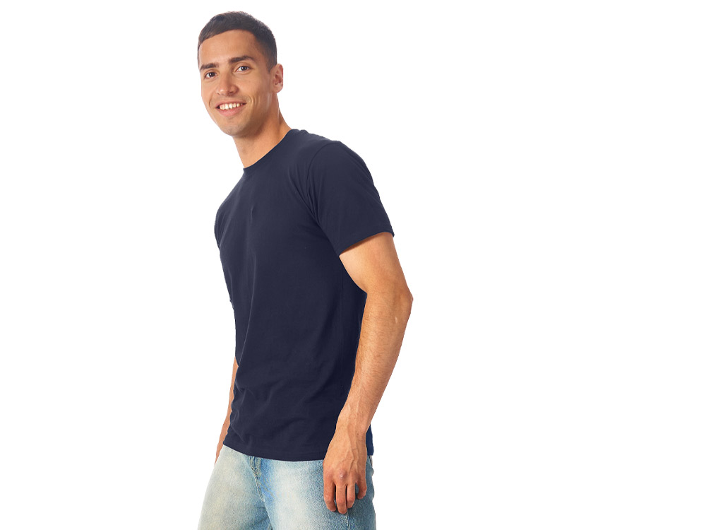 Футболка Super club мужская, темно-синий-1