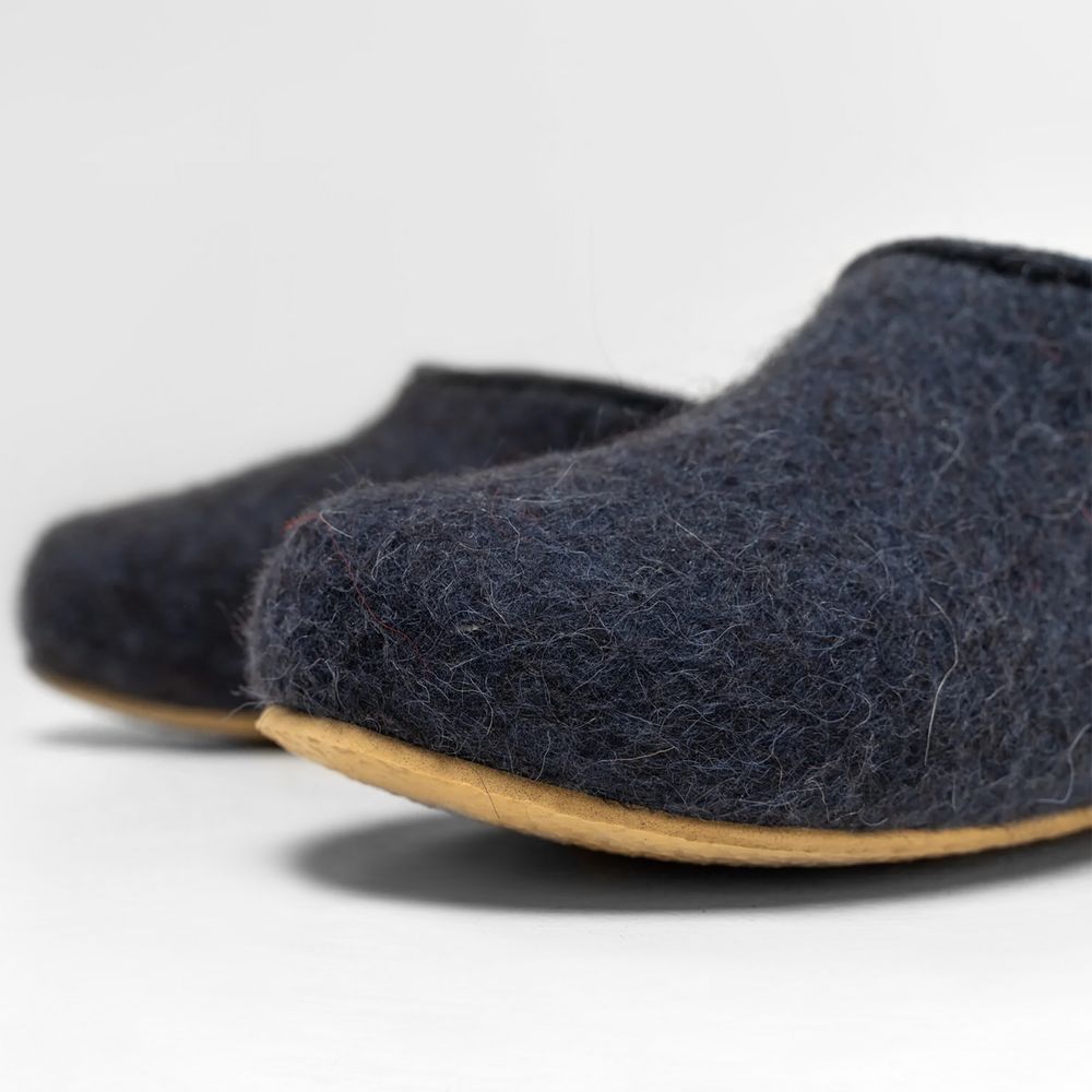 Домашние валенки Cant, темно-синие (клякса)-1