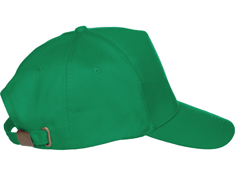 Бейсболка Мемфис 230 5-панельная, зеленая-4