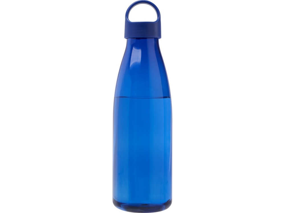 Bergen бутылка для воды объемом 800 мл из переработанной пластмассы, ярко-синий-1