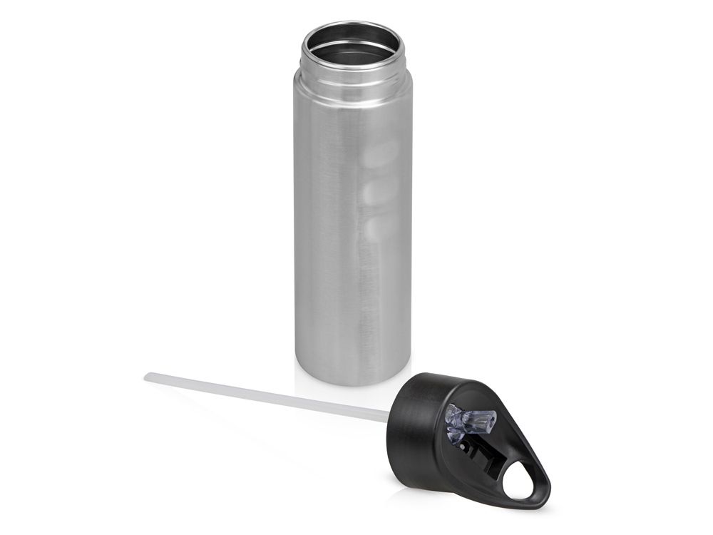 Стальная спортивная бутылка Trixie, серебристый-6