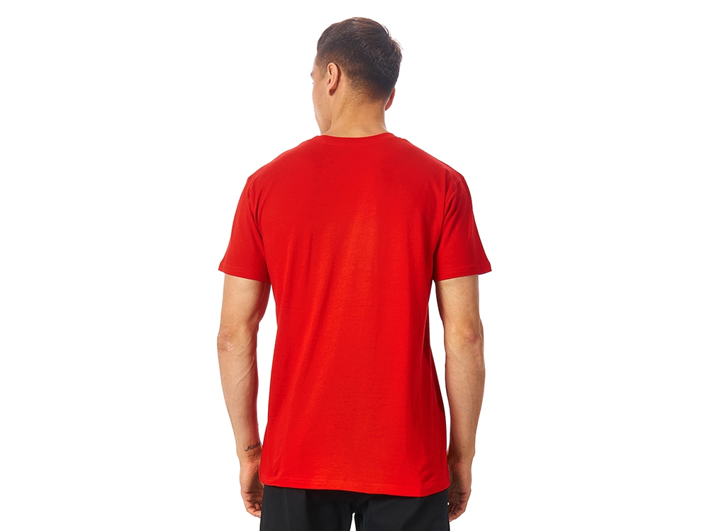 Футболка Club мужская, без боковых швов, красный-2
