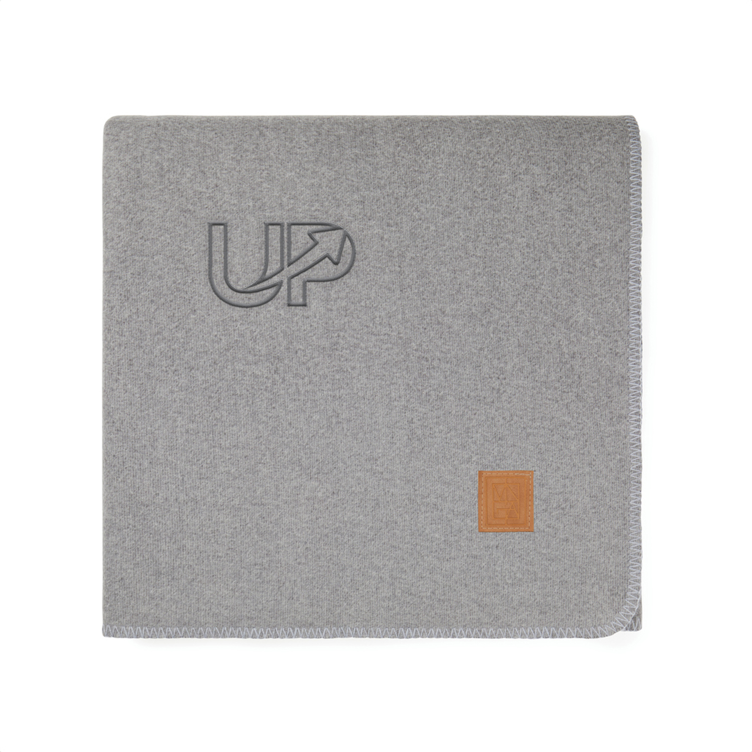 Плед VINGA Moulton из rPET GRS, 320 г/м², 130х170 см-4