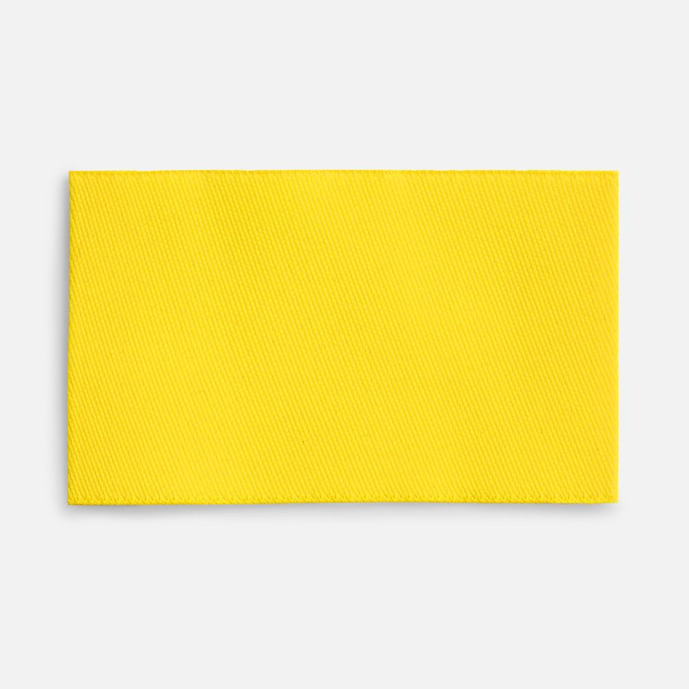 Лейбл тканевый Epsilon, M, желтый-0