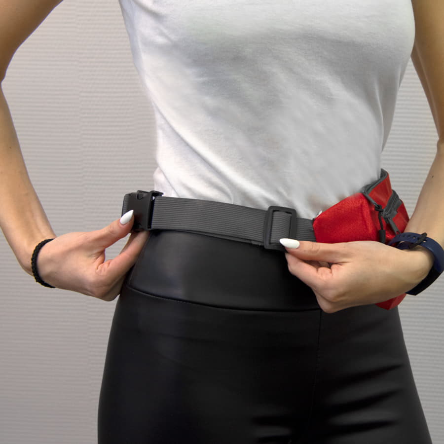 Сумка на пояс MENDEL, красный-1