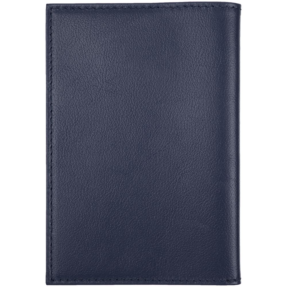 Обложка для паспорта Top, синяя-2