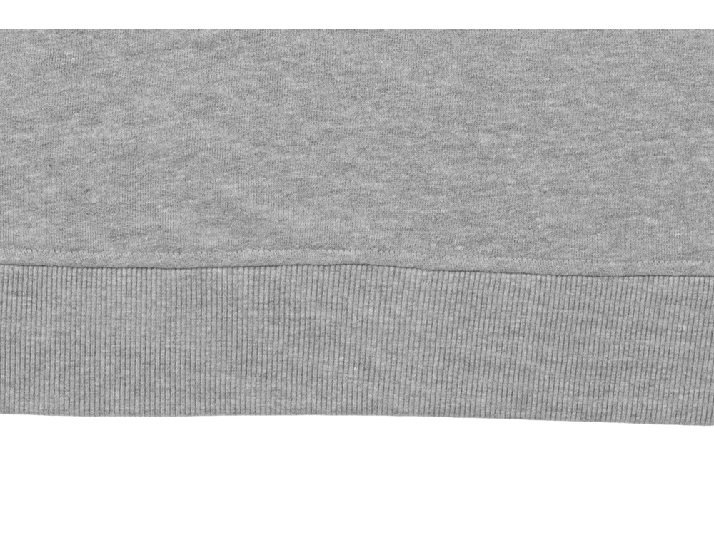 Толстовка оверсайз с капюшоном на молнии Monaco, серый меланж-13