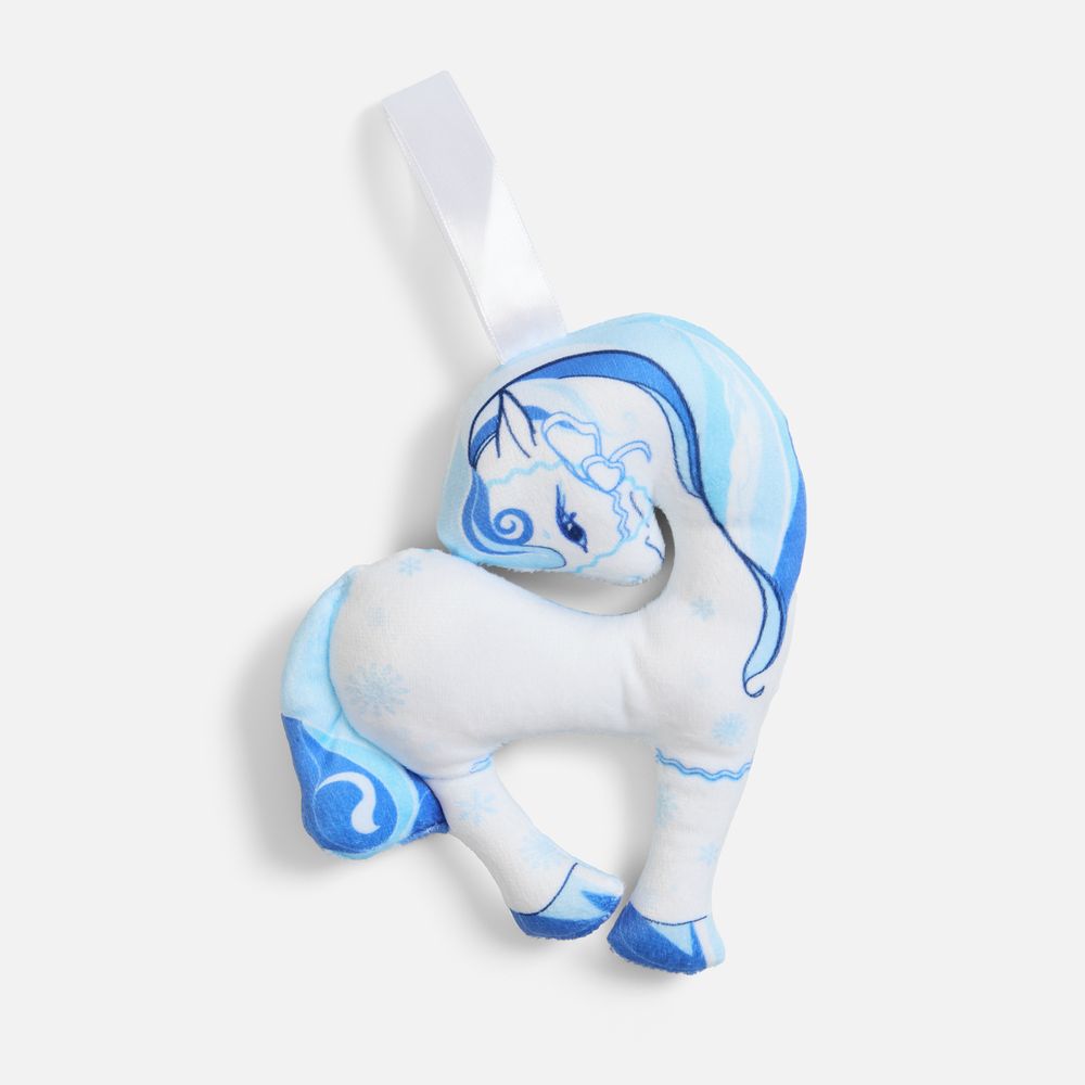 Мягкая игрушка — подвеска «Снежка»-1