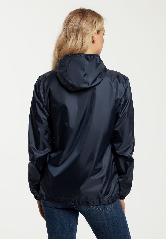 Ветровка женская Fastplant темно-синяя-4
