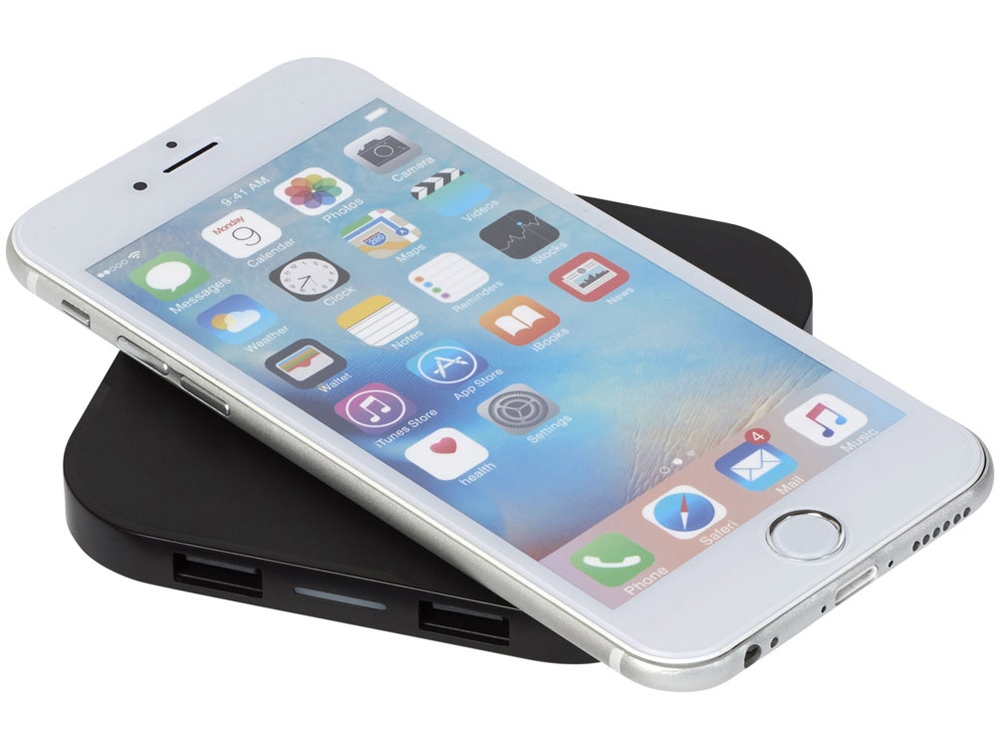 Беспроводное зарядное устройство-хаб Ozone, черный-1