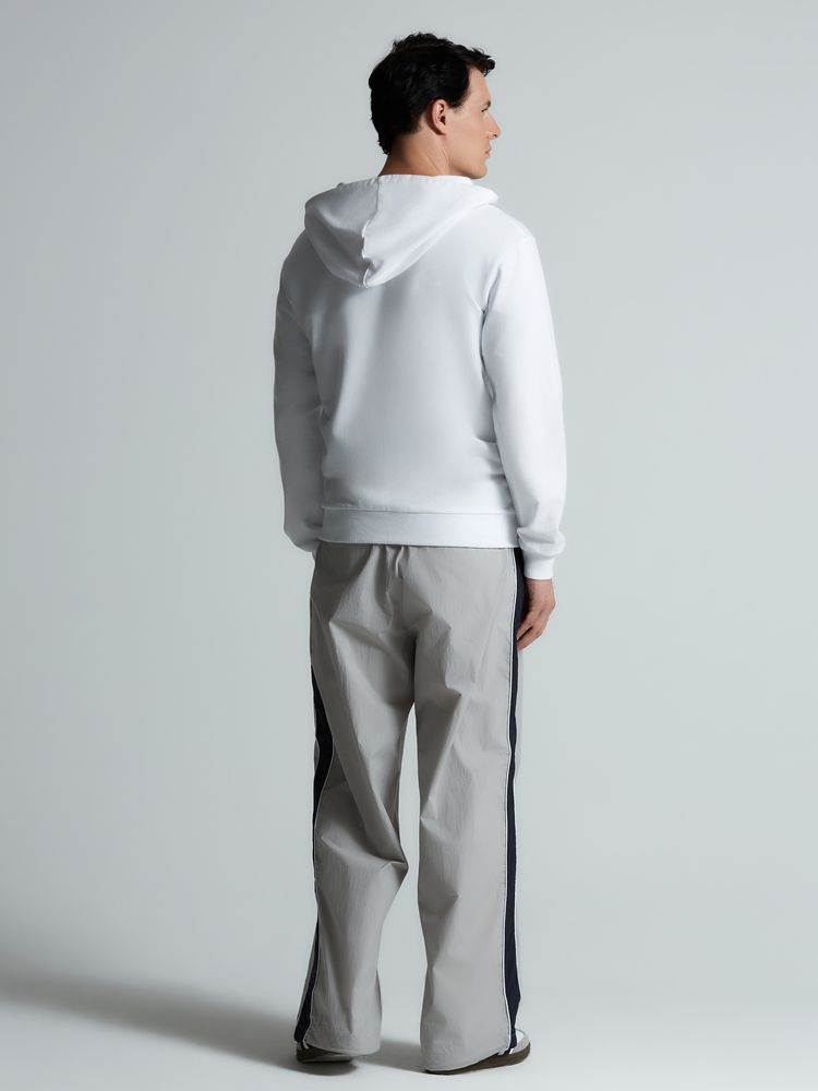 Толстовка на молнии с капюшоном Siverga 2.0, белая-4